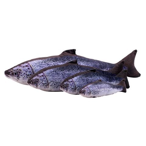 Cá nhồi catnip 20cm (không khóa kéo)