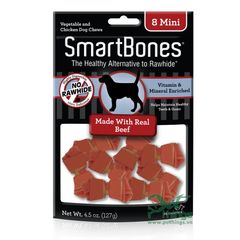 Smartbones Beef classic bone chews, 8 mini, 127g