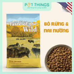 Thức Ăn Hạt Taste of the Wild High Prairie Cho Chó Trưởng Thành, Bò & Nai