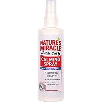 Xịt giảm căng thẳng cho mèo Nature's Miracle Calming Spray Just For Cats 236ml