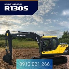 Máy xúc đào bánh xích Hyundai R130S