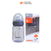 Bình sữa cổ hẹp PP COLOR Wesser 140ml (Màu Xám)
