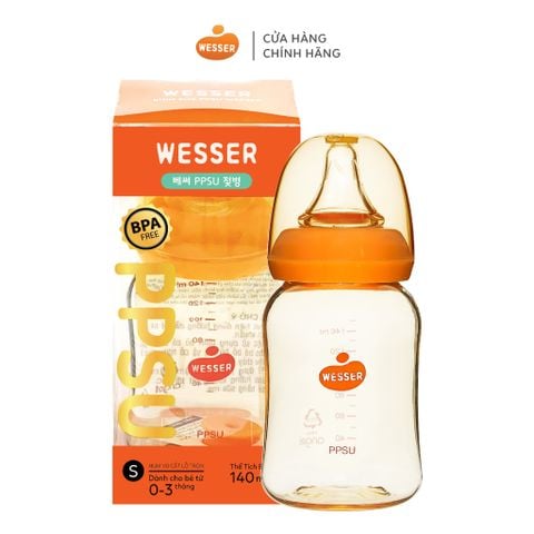  Bình sữa Wesser PPSU 140ml 