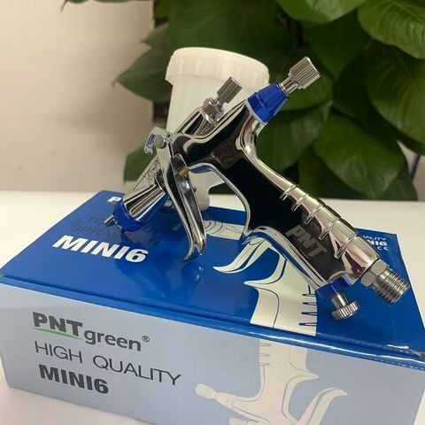 súng phun sơn mini 6 cốc nhựa