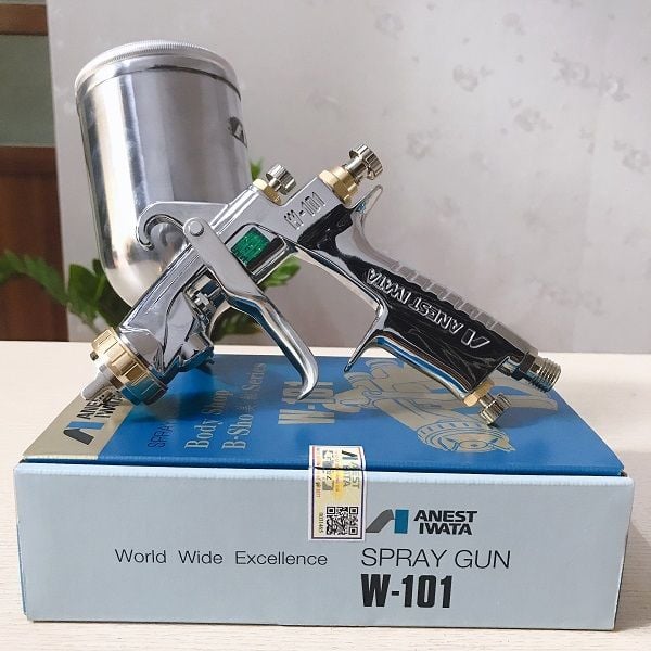 Súng Phun Sơn W101-134BPG  Anest Iwata Nhật Bản