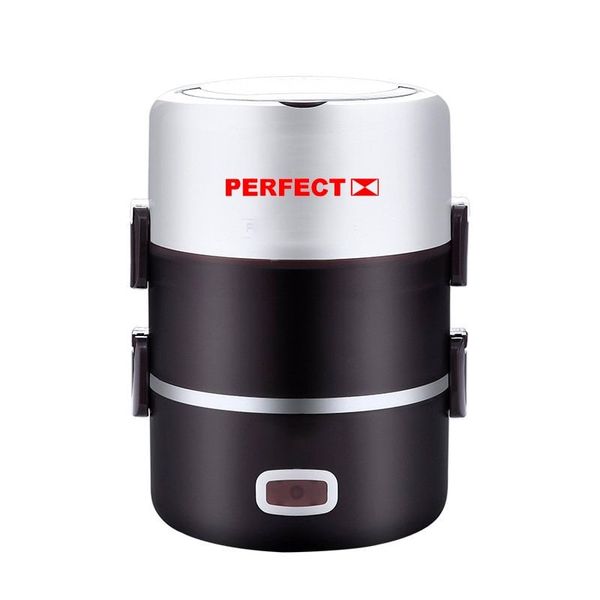 Hộp cơm giữ nhiệt 3 tầng cắm điện PERFECT JLS-202