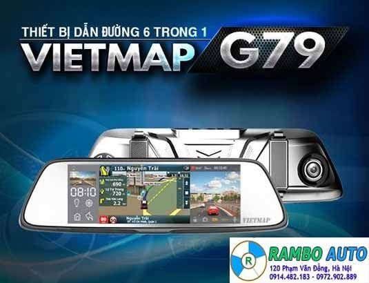 Thiết bị dẫn đường Vietmap G79 (6 trong 1)