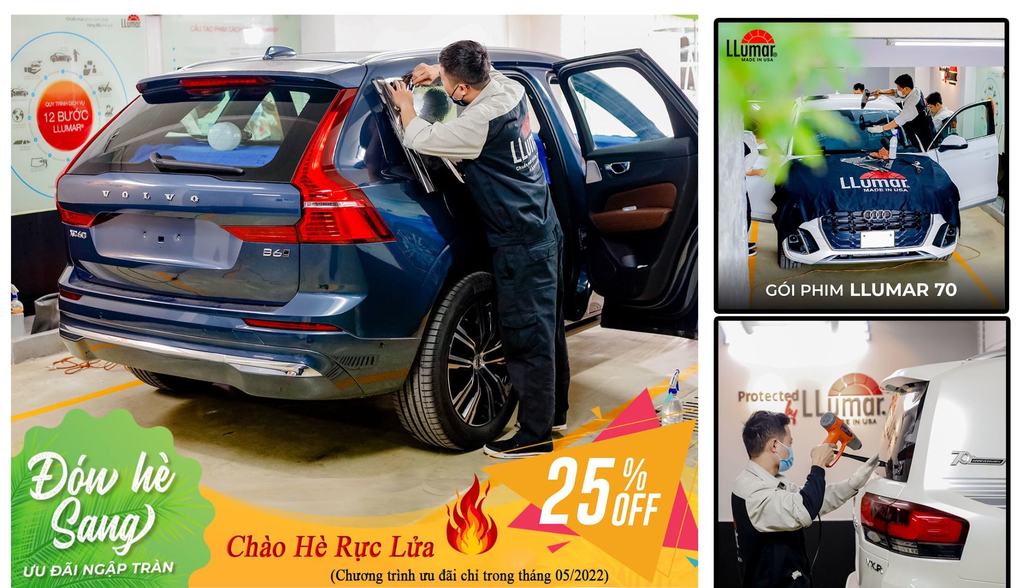 Bảng giá phim cách nhiệt LLumar mới nhất tháng 8 2024