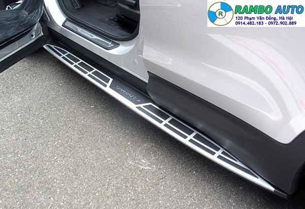 Bậc bước chân xe Hyundai Santafe 2017 loại cao cấp