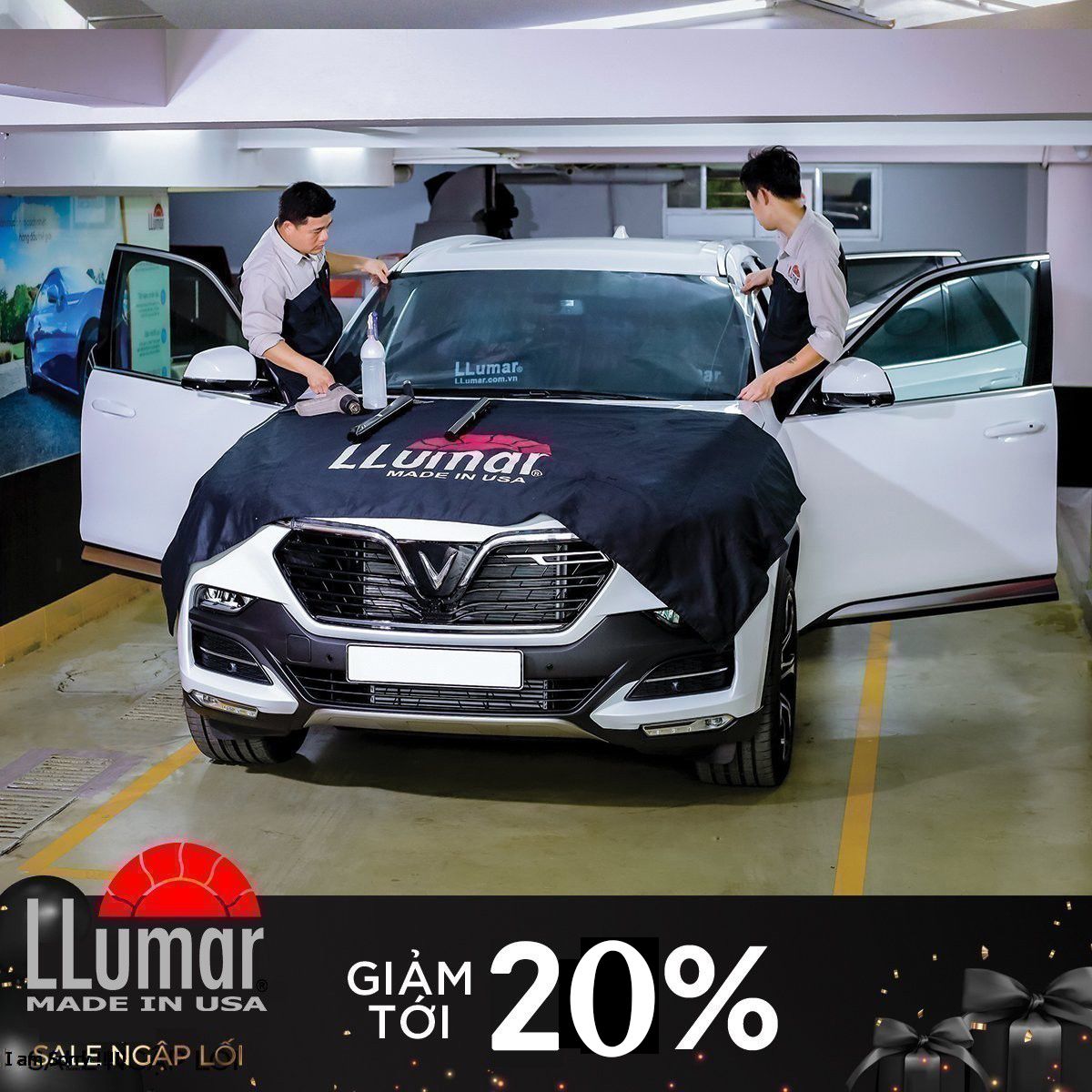 Báo giá dán phim cách nhiệt Llumar 2024