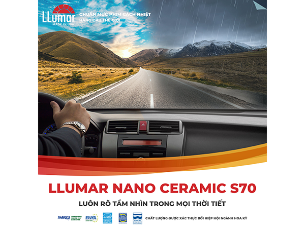 Dán phim cách nhiệt Llumar S70 chính hãng