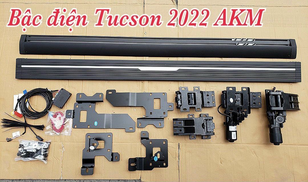 Bệ bậc bước chân điện tự động xe Tucson 2022