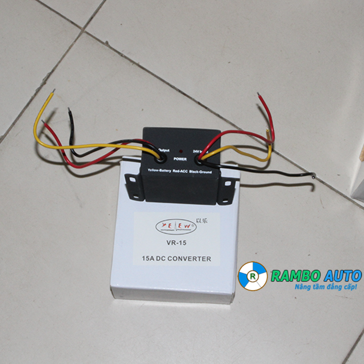 Bộ chuyển nguồn điện 24V-12V-15A