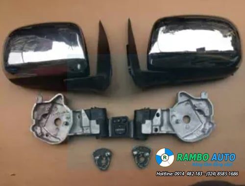 Bộ xương moto gương gập xe Fortuner, innova 2009 - 2015