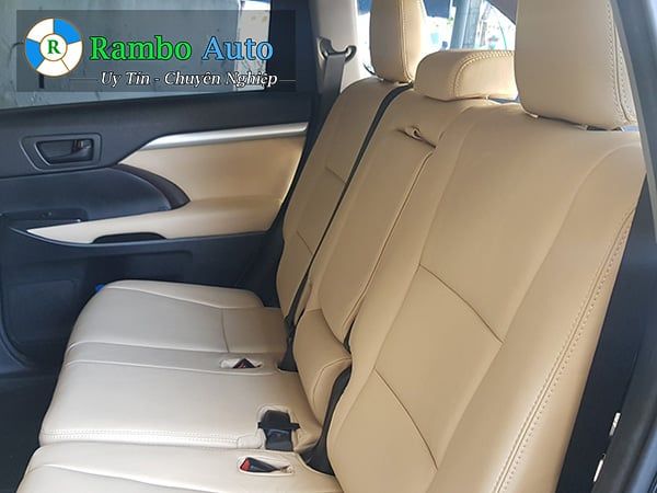 Bọc ghế da xe Toyota Highlander