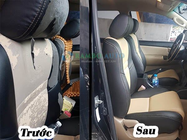 Bọc ghế da cho các dòng xe Toyota-Camry-Fortuner-Landcruiser-Vios-Altis