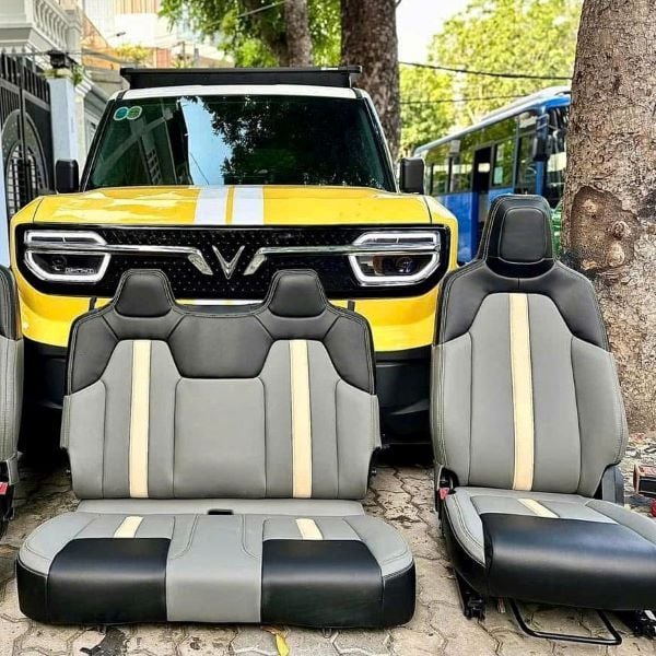 Tổng hợp mẫu ghế da VF3 hot nhất hiện nay