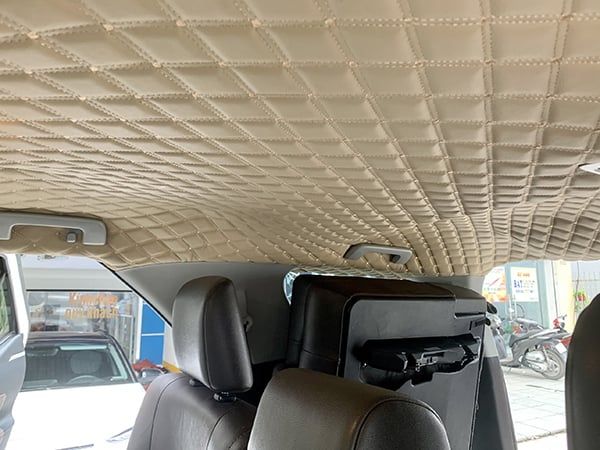 Bọc trần da cho xe Fortuner uy tín tại Hà Nội