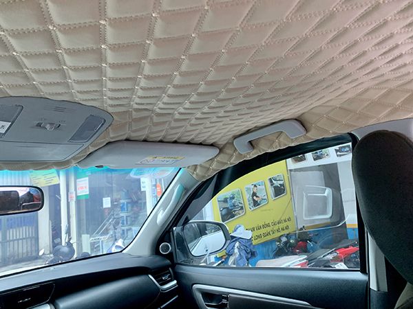 Bọc trần da cho xe Fortuner uy tín tại Hà Nội