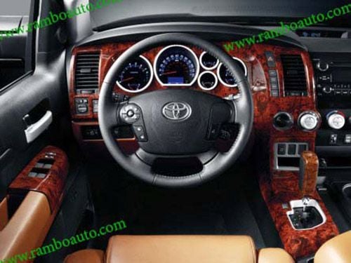 Sơn vân gỗ xe Camry