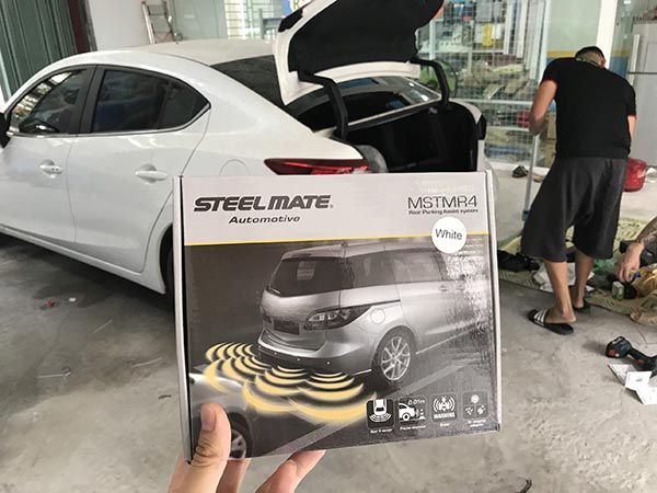 Cảm biến lùi steel mate cho Mazda 3 tiện lợi uy tín tại Hà Nội