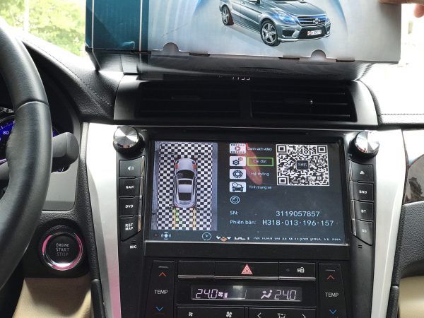 Camera 360 độ DCT xe Mazda CX5 2018