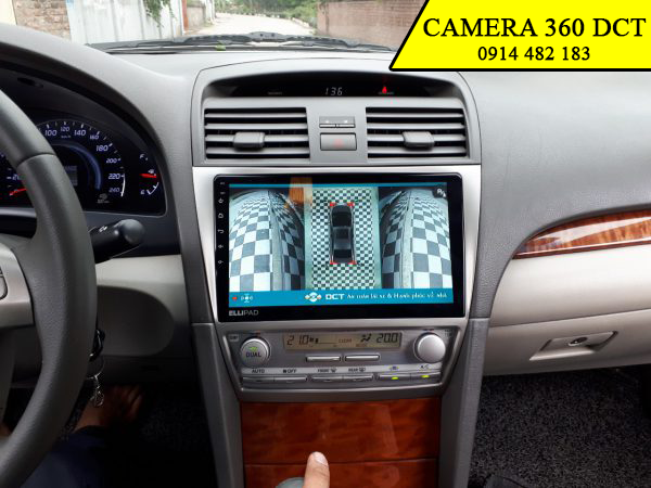 Camera 360 DCT cho Toyota Camry 2012