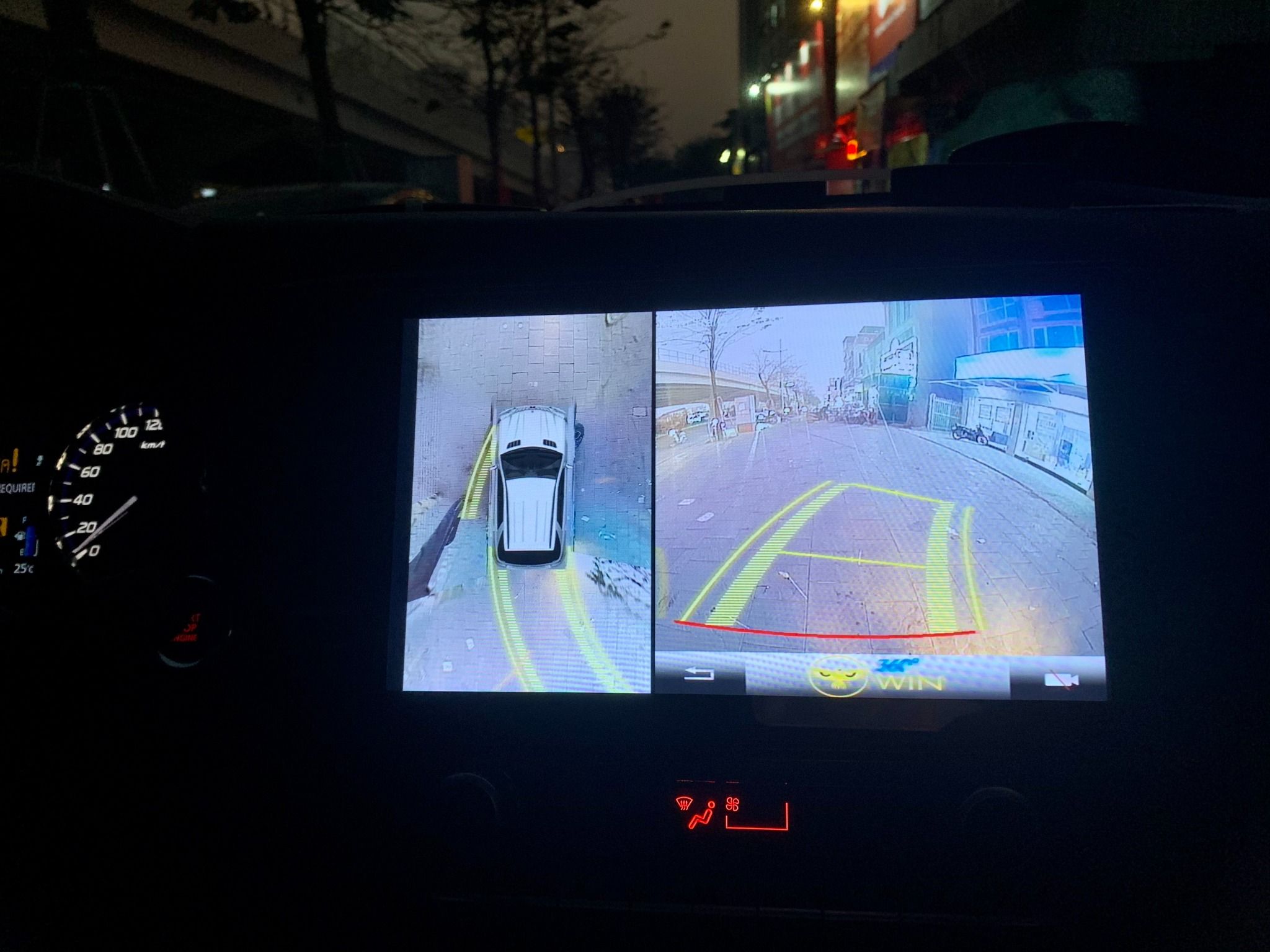 Camera 360 độ Owin Xe Outlander -  Quan Sát Toàn Cảnh Lái Xe An Toàn