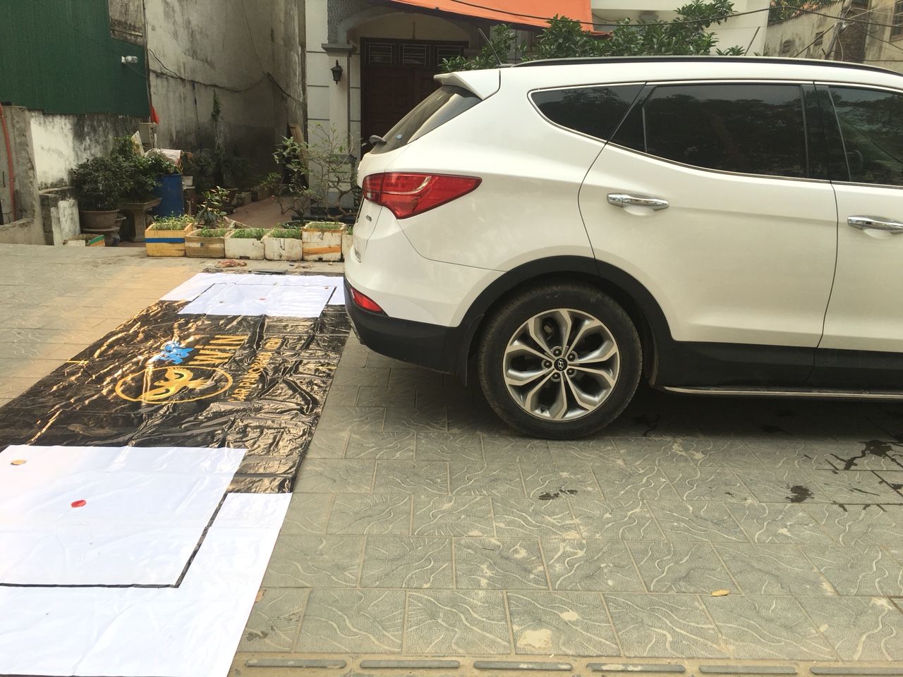 Camera 360 độ Owin cho xe Hyundai Santafe