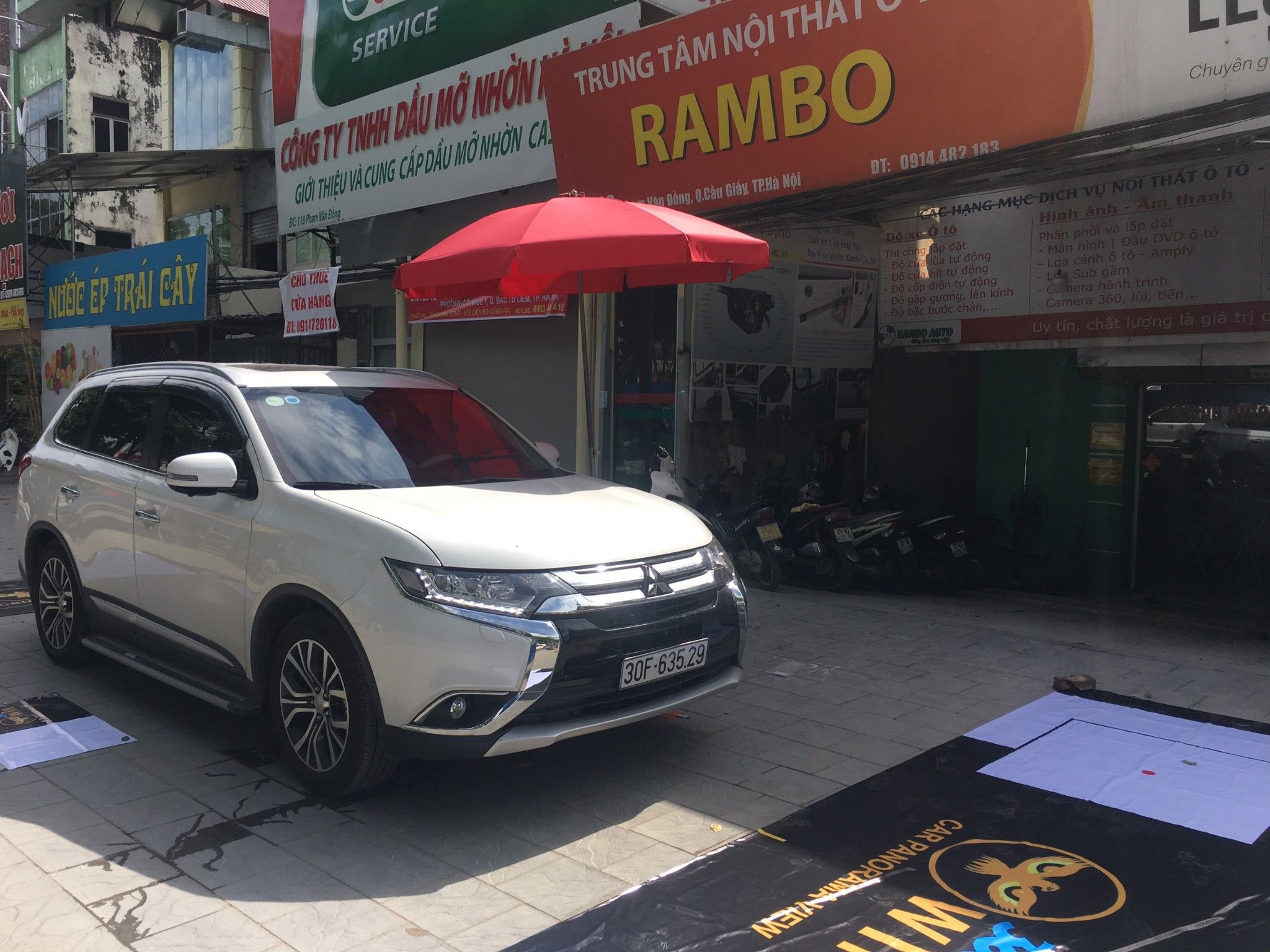 Camera 360 độ Owin 3D Pro xe Mitsubishi Outlander