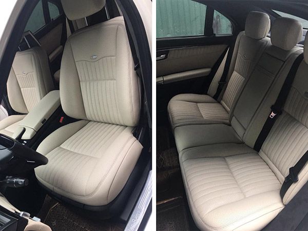 Bọc ghế da xe Mercedes S550 Maybach