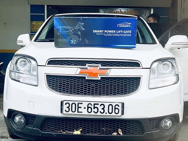 Độ Cốp Điện Tự Động Chevrolet Orlando