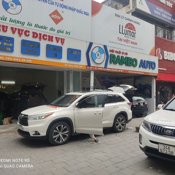 Cốp điện tự động xe Toyota Highlander 2015-2021