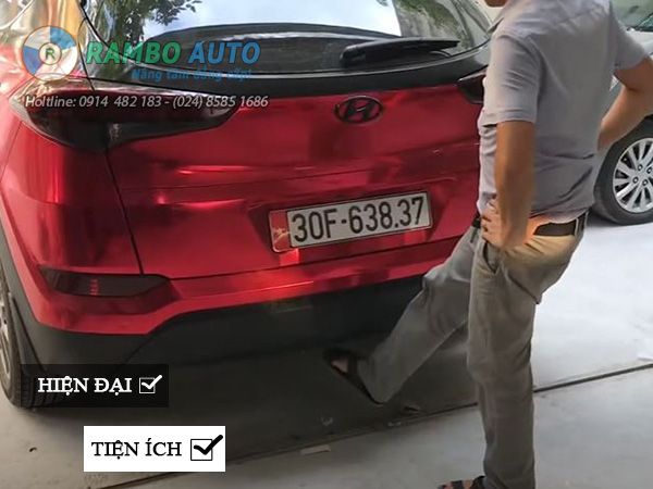 Độ cốp điện xe Hyundai Tucson