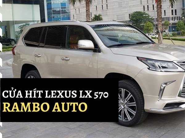 Độ cửa hít xe Lexus LX 570