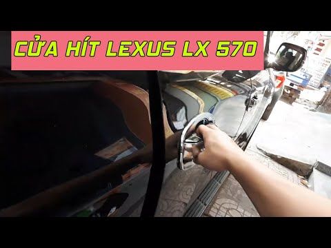 Độ cửa hít xe Lexus LX 570