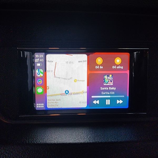 Nâng cấp Apple Carplay cho Mercedes || Rambo Auto