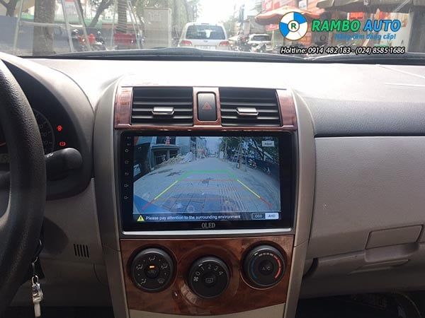 Màn Hình DVD OLED C2 Xe Corolla Altis 2010