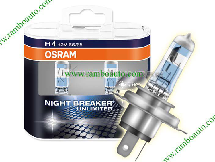 Bóng đèn ô tô  Đèn tăng sáng ô tô OSRAM H4 - Rambo Auto