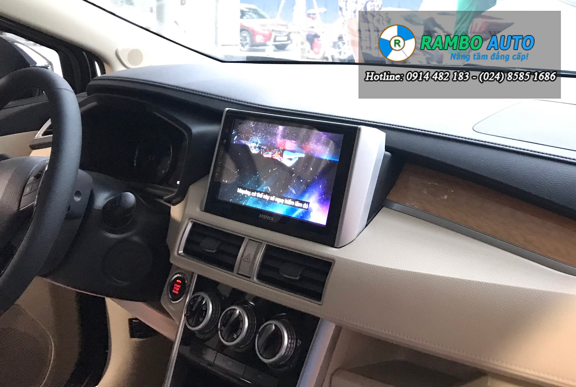 Màn hình DVD Mitsubishi Xplander ZESTECH 4G