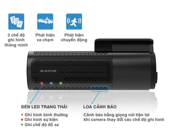 CAMERA HÀNH TRÌNH BLACKVUE DR750-2CH LTE