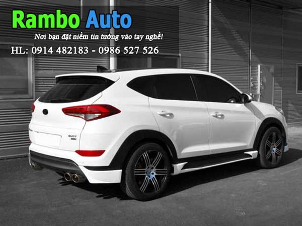 Đuôi gió cao cho xe Hyundai Tucson phong cách