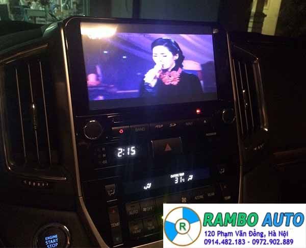 Màn hình DVD Winca S160 xe Toyota Land Cruiser V8