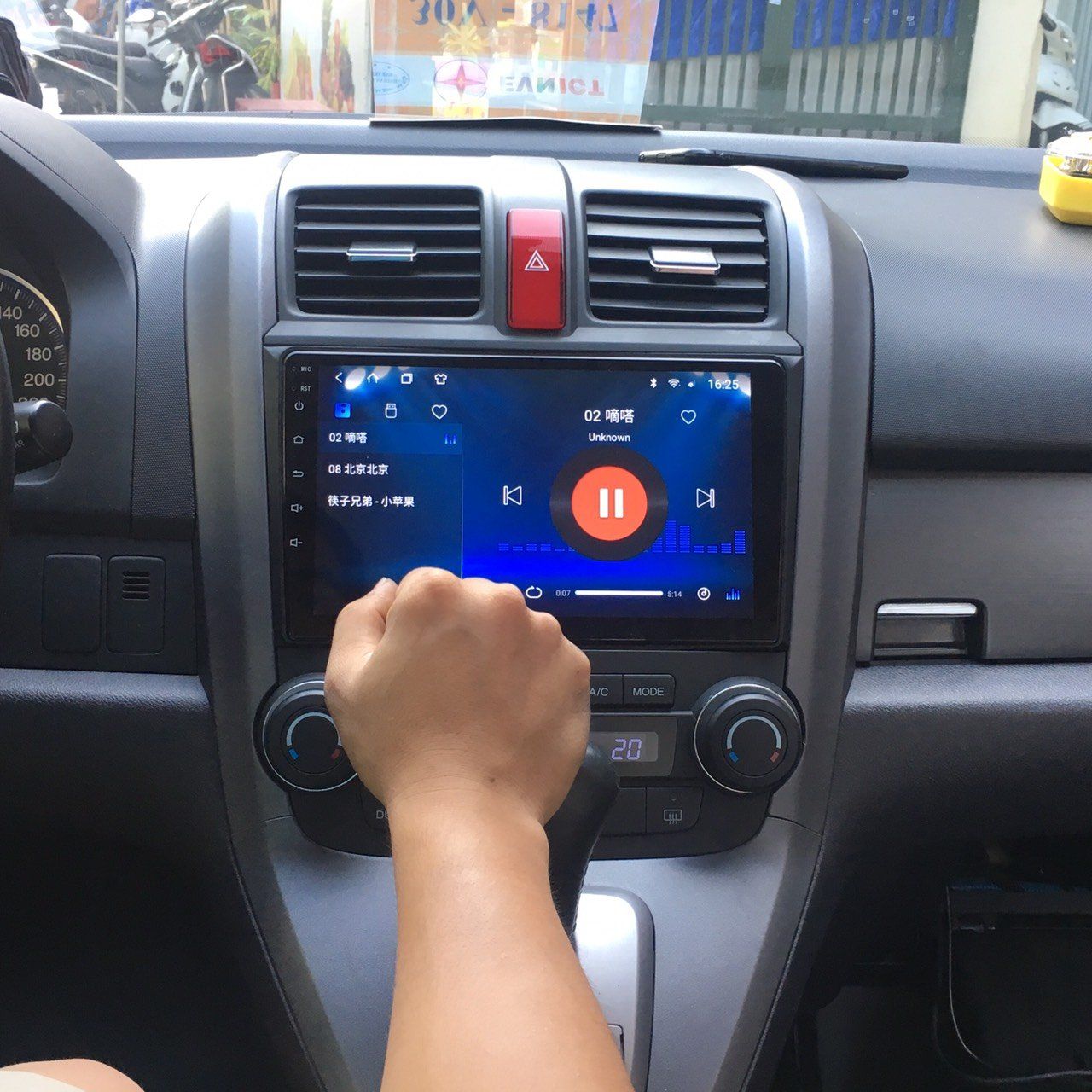 Màn hình DVD Oled C2 xe Honda CRV 2008