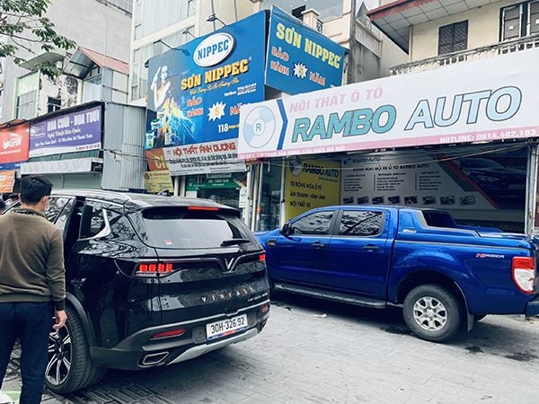 Độ ghế chỉnh điện xe Ford Ranger