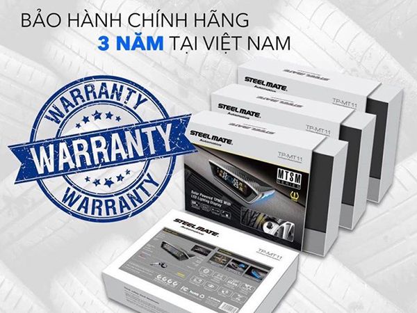 Cảm biến áp suất lốp ô tô TPMS STeelmate MT-11 ( Van trong)