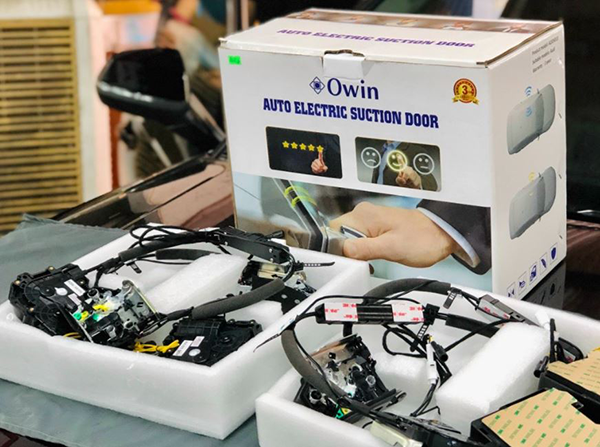 Độ cửa hít Owin cho Mercedes || Rambo Auto