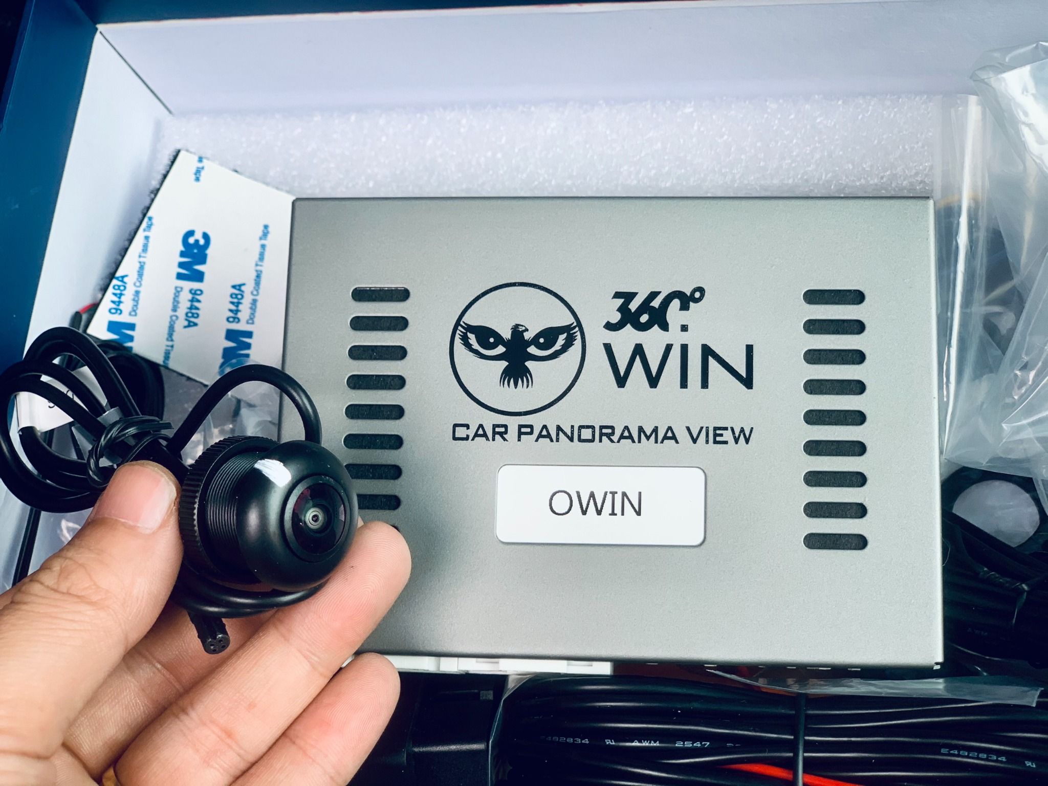 Camera 360 độ Owin Xe Outlander -  Quan Sát Toàn Cảnh Lái Xe An Toàn