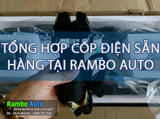 Tổng hợp cốp điện ô tô có sẵn hàng tại Rambo Auto