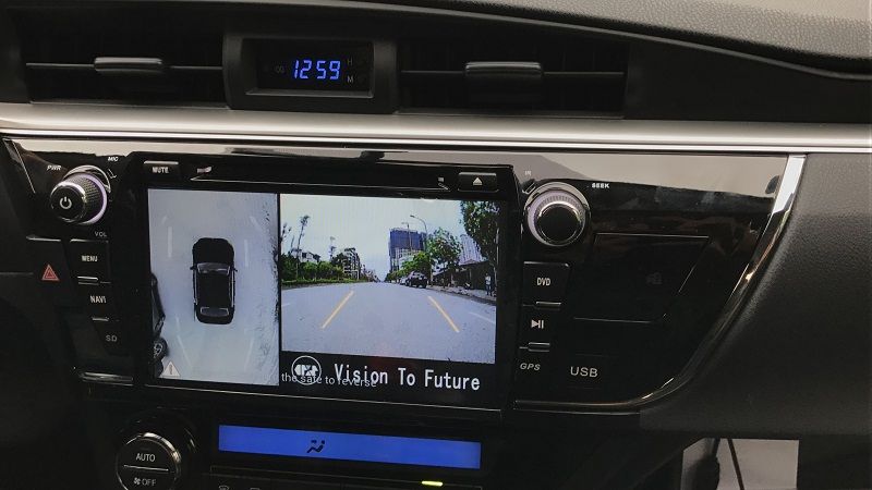 Camera quan sát 360 cho xe Toyota Corolla Altis